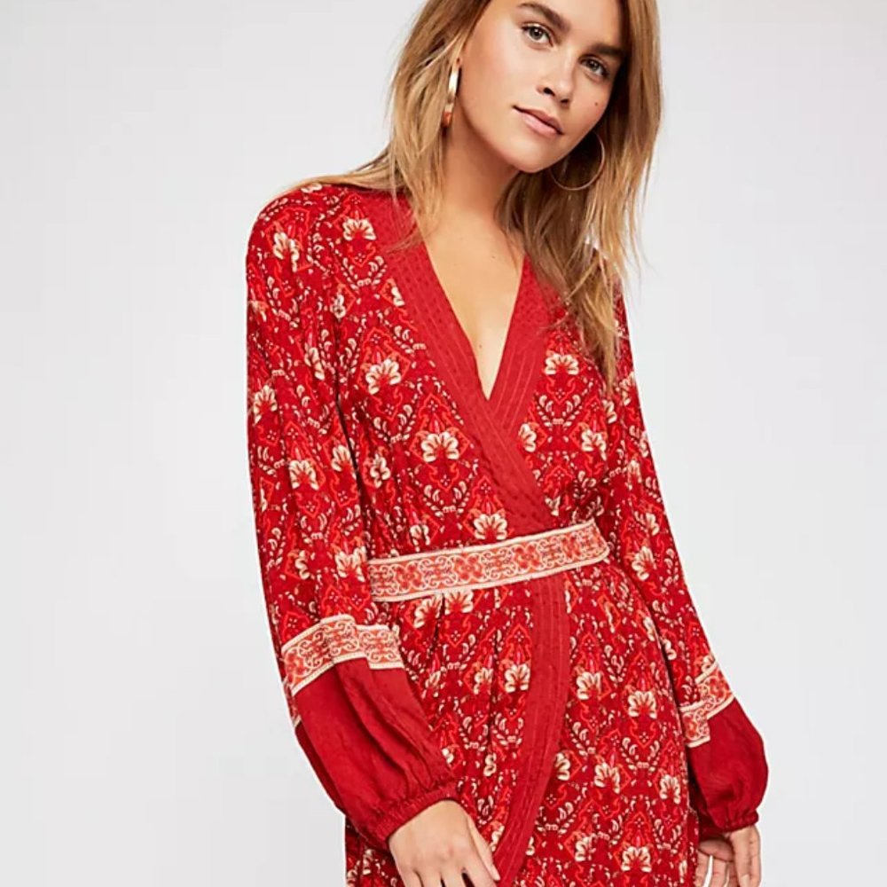 Spell and the Gypsy - Jewel soiree dress - Medium - Copper